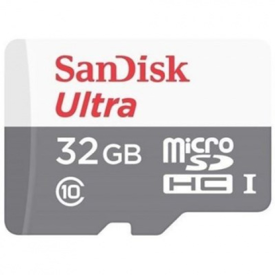 Karta SanDisk MicroSDXC 128 GB Ultra (80 MB/s, trieda 10 - balenie pre tablety, Android) + adaptér