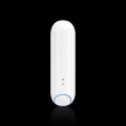 Popis produktu Smart Sensor The UniFi Protect Smart Sensor is a battery-operated smart multi-sensor that detects motion and environmental conditions  The Sensor transmits sensory data and alerts over Bluetooth to the UniFi Protect ecosystem.  Features:  Motion sensor (5 m / 16 ft maximum range) Magnetic entry sensor for door or window open/close Accelerometer for garage door open/close Temperature sensor Humidity sensor Ambient light sensor Alarm sound sensor (detects UL217 and UL2034 alarm patterns) Water sensor for detecting leaks and floods (requires water sensor adapter accessory, only available in 3-pack at general release) BLE connectivity from Access Point in indoor setting (recommended range 15 m /  49 ft, performance will vary based on environment)