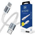 3mk Hyper Cable N-SERIES C to C 1m 20V/3A 60W White
