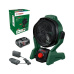 Bosch UniversalFan 18V-1000 akumulátorový ventilátor, 1000 m3/h, akumulátor, JetBreeze Airflow