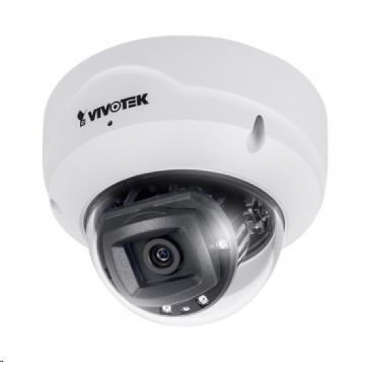 Vivotek FD9189-HT-v2, 5Mpix, 30sn/s, H.265,motorzoom (95-41°),PoE, IR-Cut,Smart IR,mikrofón, WDR120dB,MicroSDXC, vnútorný