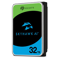 SEAGATE HDD 32TB SKYHAWK AI, 3.5", SATA 6Gb/s, Cache 512MB, CMR SEAGATE HDD 32TB SKYHAWK AI, 3.5", SATA 6Gb/s, Cache 512MB, CMR