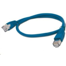 GEMBIRD Patch kábel CAT6 tienený FTP 0,5 m, modrý GEMBIRD Patch kábel CAT6 tienený FTP 0,5 m, modrý