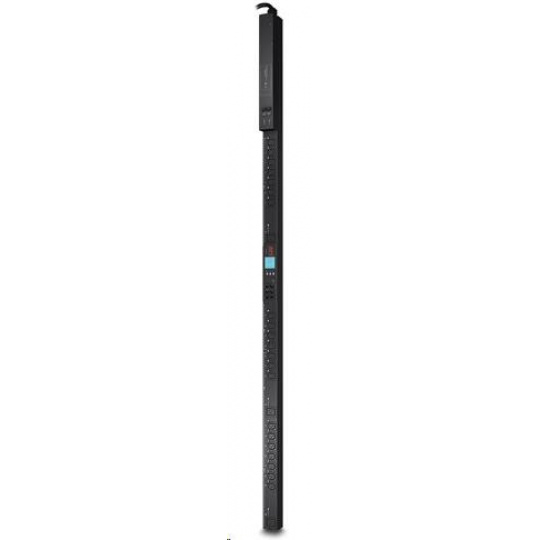 APC Rack PDU 2G, meraná, podľa zásuvky s prepínaním, ZeroU, 32A, 230V, (21)C13 a (3)C19, IEC-309 32A 2P+E (3m)