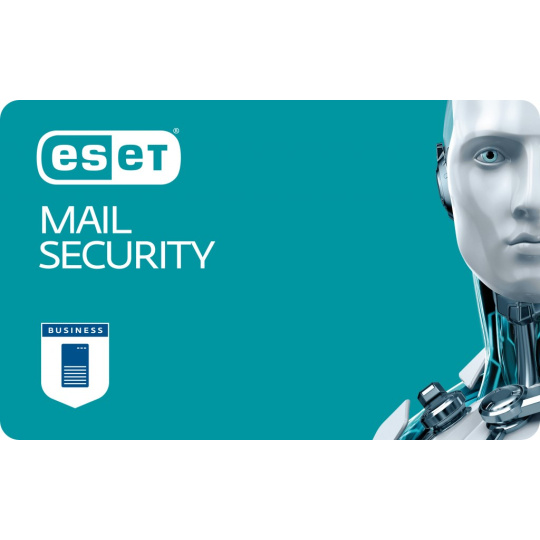ESET Mail Security pre 26 - 49 zariadení, predĺženie na 1 rok, GOV