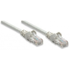 Intellinet Patch kábel Cat5e UTP 10m sivý Intellinet Patch kábel Cat5e UTP 10m sivý