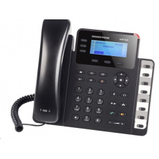 Grandstream GXP1630 [telefón VoIP - 3x účet SIP, HD audio, 3 prog.tl.+8 predvolieb, prepínač 2xLAN 1000Mbps, PoE]