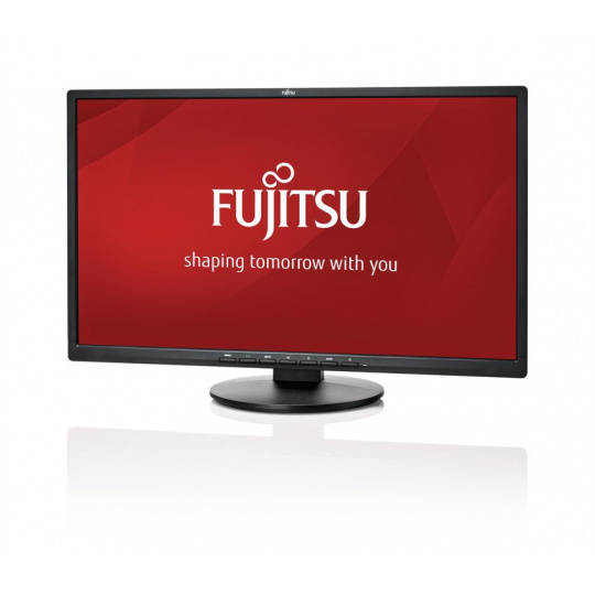 FUJITSU LCD E24T-8 TS PRO IPS LED, 23.8" matný, 1920x1080, 250cd, 5ms, D-SUB, DP, DVI, reproduktory, VESA 10x10cm - kábel DVI-D