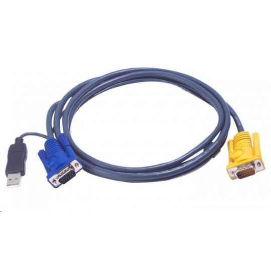 Kombinovaný kábel ATEN KVM k CS-12xx, CS-231 USB, 6 m