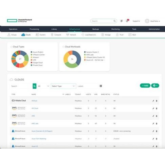 HPE Morpheus Enterprise Software per Socket (Embedded) 5-year 24x7 Support E-LTU HPE Morpheus Enterprise Software per Socket (Embedded) 5-year 24x7 Support E-LTU