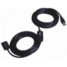 PREMIUMCORD USB 2.0 opakovač a predlžovací kábel A/M-A/F 15 m PREMIUMCORD USB 2.0 opakovač a predlžovací kábel A/M-A/F 15 m