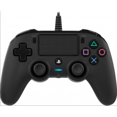 Nacon Wired Compact Controller - ovladač pro PlayStation 4 - černý