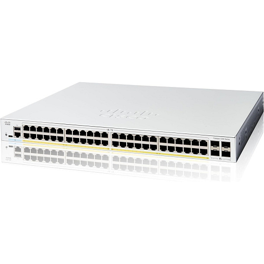 BAZAR - Cisco Catalyst switch C1200-48P-4X (48xGbE,4xSFP+,48xPoE+,375W) - Poškozený obal, rozbaleno