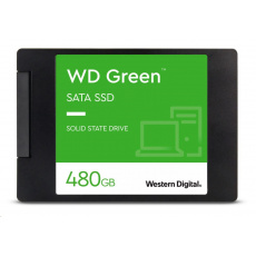 WD GREEN SSD 3D NAND WDS480G3G0A 480GB SATA/600, (R:500, W:400MB/s), 2.5"