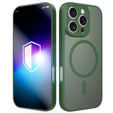 3mk ochranný kryt Misty MagCase Green pro Apple iPhone 16 Pro Max 3mk ochranný kryt Misty MagCase Green pro Apple iPhone 16 Pro Max