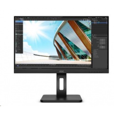 AOC MT IPS LCD WLED 27" U27P2 - IPS panel, 3840x2160, HDMI, DP, USB, reproduktory, pivot AOC MT IPS LCD WLED 27" U27P2 - IPS panel, 3840x2160, HDMI, DP, USB, reproduktory, pivot