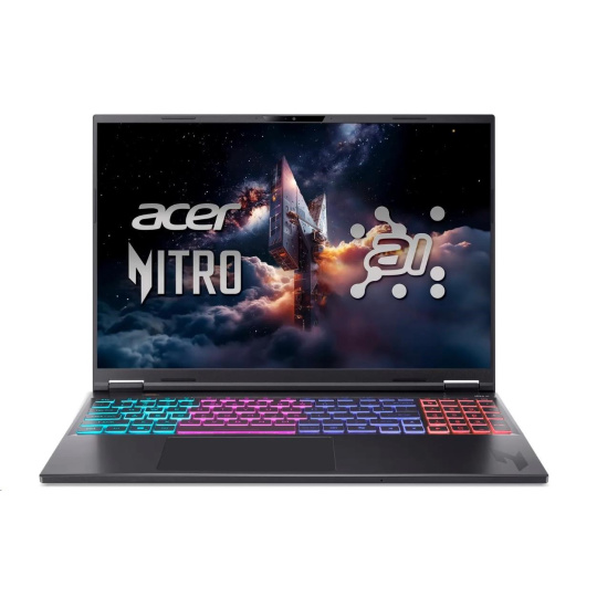 ACER NTB Nitro 16S AI (AN16S-61-R5Z8),AI 9 365,16" 2560x1600,32GB,1TB SSD,RTX 5060,W11 Home,Obsidian Black ACER NTB Nitro 16S AI (AN16S-61-R5Z8),AI 9 365,16" 2560x1600,32GB,1TB SSD,RTX 5060,W11 Home,Obsidian Black