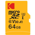 Kodak paměťová micro SD karta 64GB UHS-I U3 V30 Ultra + adaptér
