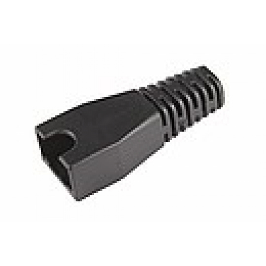 Solarix Protection RJ45 non-snag proof black / 100ks S45NSP-BK