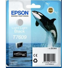 Čierny atrament EPSON ULTRACHROME HD "Scythe" - Light Light Black - T7609 (25,9 ml) Čierny atrament EPSON ULTRACHROME HD "Scythe" - Light Light Black - T7609 (25,9 ml)