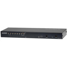 ATEN 8-portový OverNet Cat5 KVM PS/2+USB, OSD, rack, SUN, PON, VNC