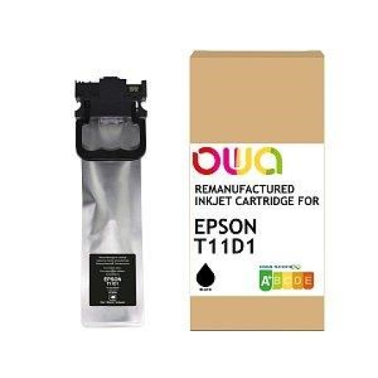 OWA Armor ink-jet pro Epson WF C5390/5890 černý, 100ml, komp.s C13T11D140 OWA Armor ink-jet pro Epson WF C5390/5890 černý, 100ml, komp.s C13T11D140