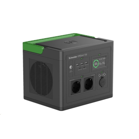 APC Schneider OffGrid Portable Power Station 730, 738Wh Li-ion, 2 Schuko, Sinewave