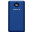 ADATA PowerBank P20000QCD - externá batéria pre mobilný telefón/tablet 20000mAh, 2,1A, modrá (74Wh)
