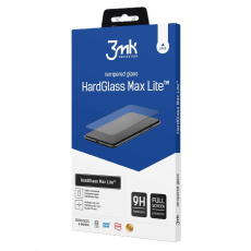 3mk HardGlass Max Lite Black pro Redmi Note 14 Pro 3mk HardGlass Max Lite Black pro Redmi Note 14 Pro
