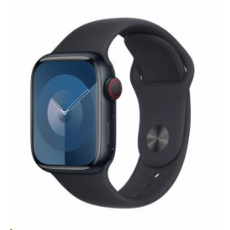APPLE Watch Series 9 GPS + Cellular 41mm Midnight Aluminium Case with Midnight Sport Band - S/M APPLE Watch Series 9 GPS + Cellular 41mm Midnight Aluminium Case with Midnight Sport Band - S/M