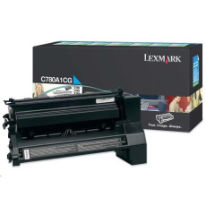 Lexmark toner C780A1CG C780 / C782 6K Cyan Return Cartridge Lexmark toner C780A1CG C780 / C782 6K Cyan Return Cartridge