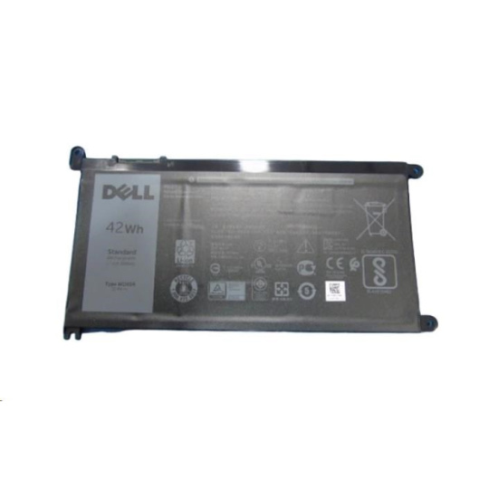 Dell 3-cell 42 Wh Lithium Ion Replacement Battery for Select Laptops (Latitude 3400, 3500)