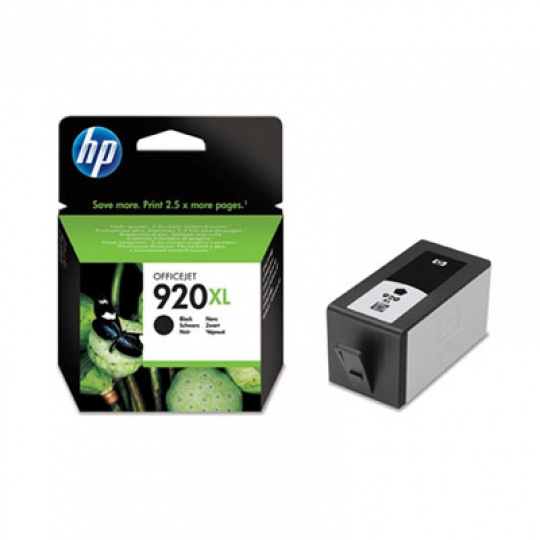 Čierna atramentová kazeta HP 920XL, 49 ml, CD975AE