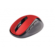 C-TECH Mouse WLM-02, čierno-červená, bezdrôtová, 1600DPI, 6 tlačidiel, USB nano prijímač C-TECH Mouse WLM-02, čierno-červená, bezdrôtová, 1600DPI, 6 tlačidiel, USB nano prijímač