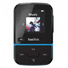SanDisk Clip Sport Go MP3 Player 16GB, Blue SanDisk Clip Sport Go MP3 Player 16GB, Blue