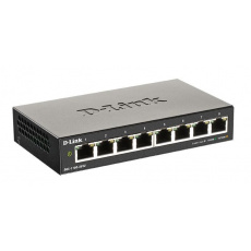 D-Link DGS-1100-08V2 8-portový gigabitový inteligentný riadený prepínač, bez ventilátora D-Link DGS-1100-08V2 8-portový gigabitový inteligentný riadený prepínač, bez ventilátora