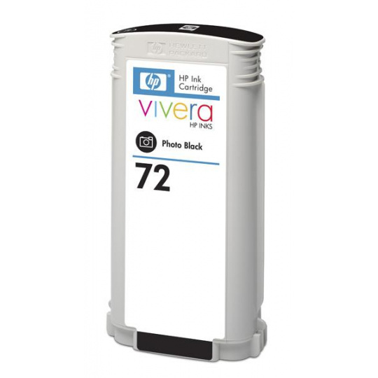 HP 72 Čierna fotografická atramentová kazeta DJ, 130 ml, C9370A