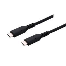 C-TECH kabel USB 4.0, Type-C (CM/CM), PD 100W, 40Gbps, 1m, černý C-TECH kabel USB 4.0, Type-C (CM/CM), PD 100W, 40Gbps, 1m, černý