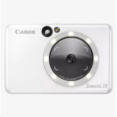 BAZAR - Canon Zoemini S2 kapesní tiskárna - bílá - Poškozený obal (Komplet)
