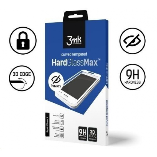 3mk tvrzené sklo HardGlass MAX pro Samsung Galaxy Note 10 Lite, černá