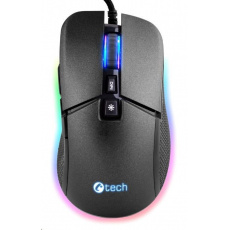 C-TECH herná myš Dawn, pre príležitostné hranie, 6400 DPI, RGB podsvietenie, USB C-TECH herná myš Dawn, pre príležitostné hranie, 6400 DPI, RGB podsvietenie, USB