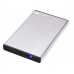 Externý box CONNECT IT LITE pre HDD 2,5" SATA, USB 3.0 striebra