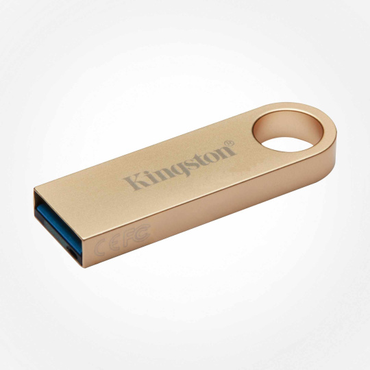 Kingston 256GB DataTraveler DTSE9, 3. Generace, USB 3.2, zlatá