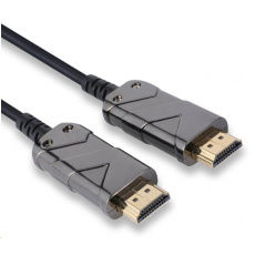 PREMIUMCORD Ultra vysokorýchlostné HDMI 2.1 optický kábel 8K@60Hz, pozlátený 10 m PREMIUMCORD Ultra vysokorýchlostné HDMI 2.1 optický kábel 8K@60Hz, pozlátený 10 m