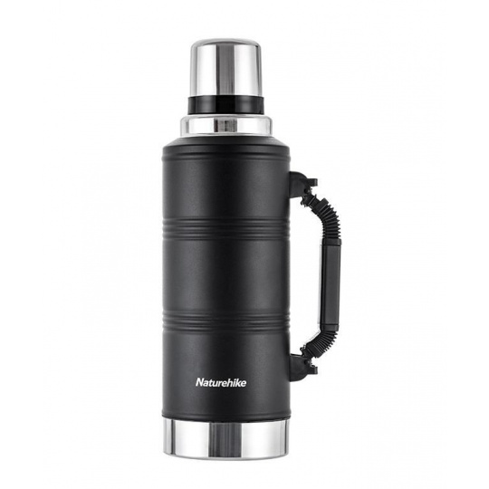 Naturehike  velká termoska s držadlem 2200ml 1100g černá