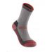 Naturehike sportovní merino ponožky vel. 35-39 - šedo-červené