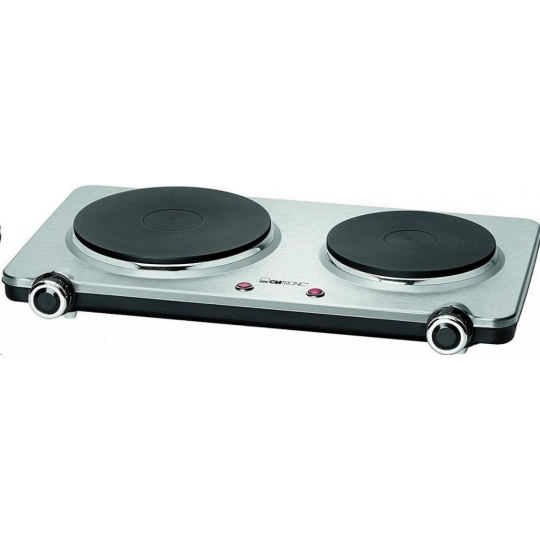 Clatronic DKP3668 Elekt. vařič dvouplotýnkový