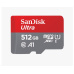 Karta SanDisk MicroSDXC 512 GB Ultra (100 MB/s, trieda 10, Android) + adaptér