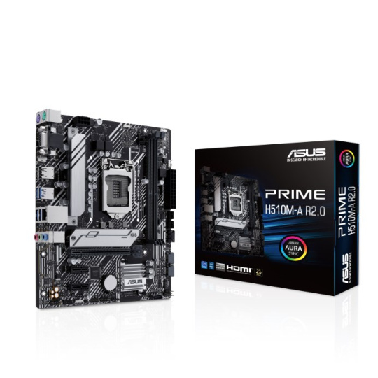 ASUS MB Sc LGA1200 PRIME H510M-A R2.0, Intel H470, 2xDDR4, 1xDP, 1xHDMI, 1xVGA, mATX