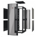 Skriňa APC NetShelter SX 48U 600 mm široká x 1070 mm hlboká bez bočných stien bez dverí, čierna